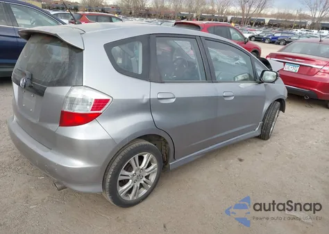 2009 Honda Fit Sport из США, поврежденный, VIN JHMGE88419S042649